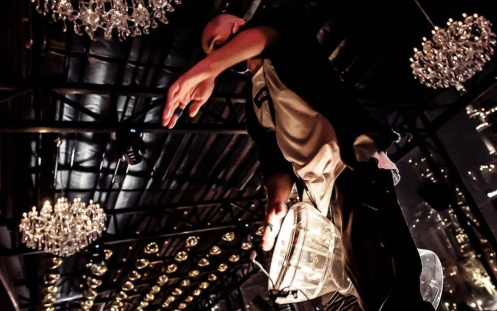 Live entertainment at AER Lounge NYE Party in Dubai