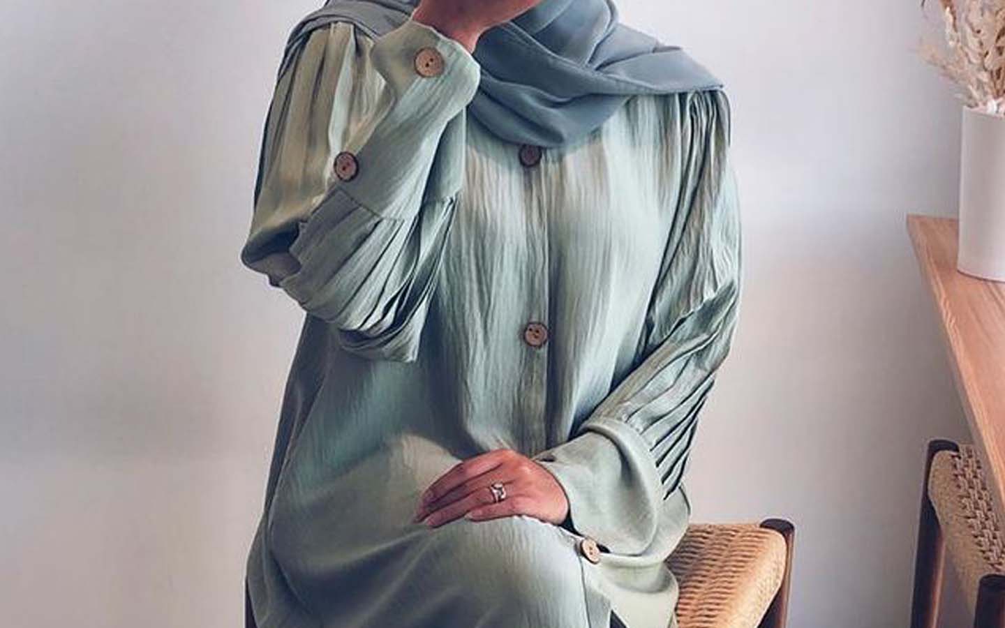 عباية ملونة