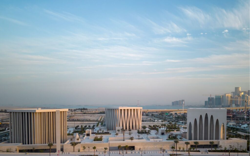 Abrahamic Family House in Abu Dhabi – a landmark of unity featuring a mosque, church and synagogue