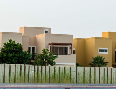 Views of villas in Al Raha Gardens Abu Dhabi