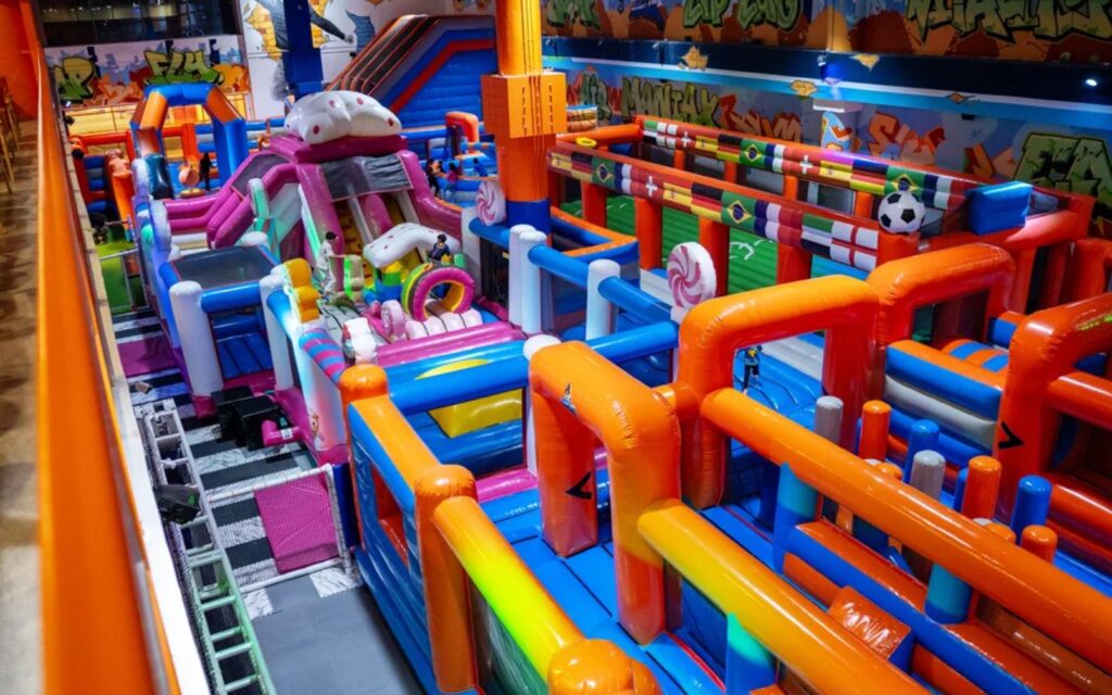 Experience boundless energy at the UAE’s largest indoor inflatable adventure park