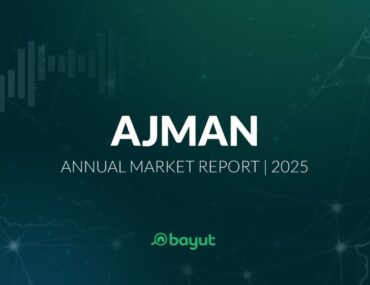 Annual property market report Ajman showing residential performance overview.