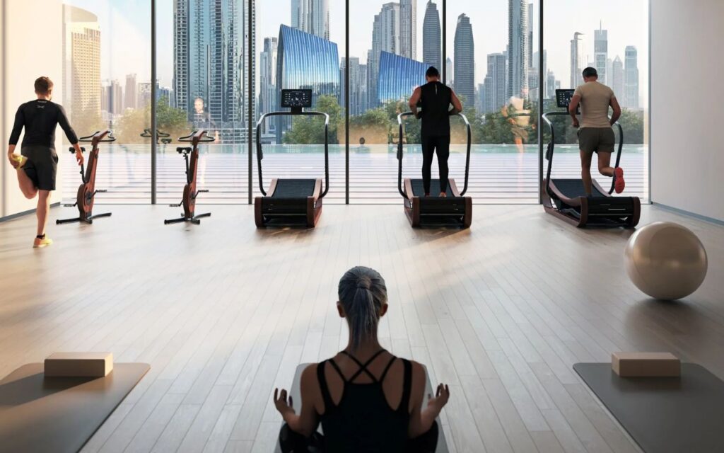 gym facility at arada akala residence