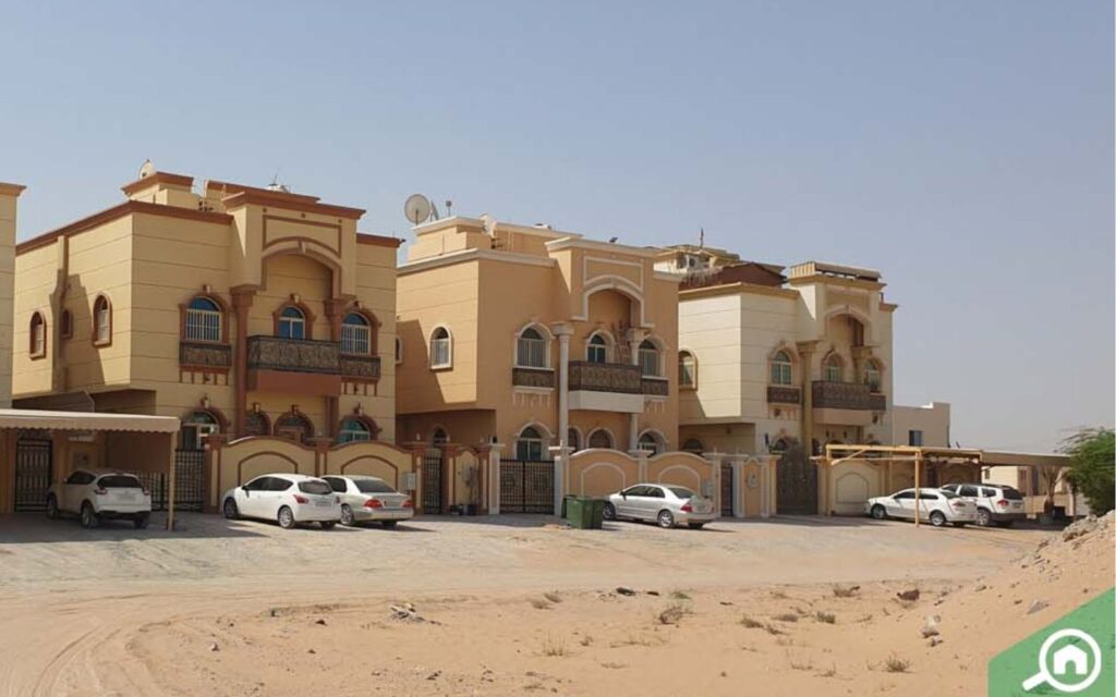 Modern Villas with parking in Al Helio, one of the top family-friendly areas in Ajman