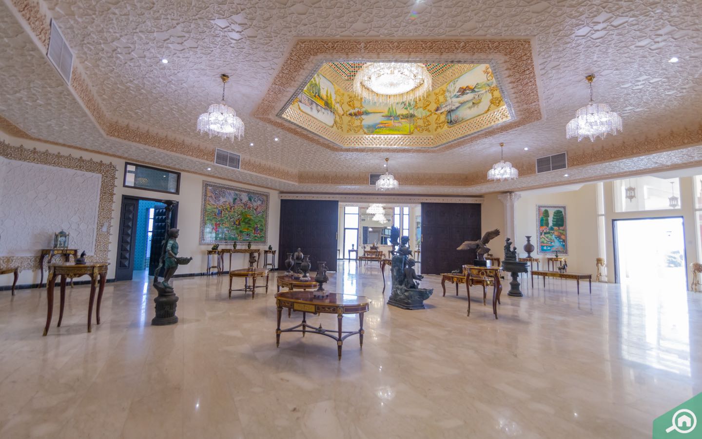 Inside Al Qasimi Palace in Ras Al Khaimah