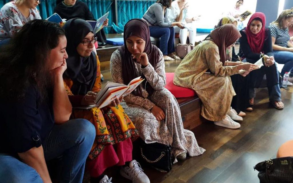 parents attending a seminar