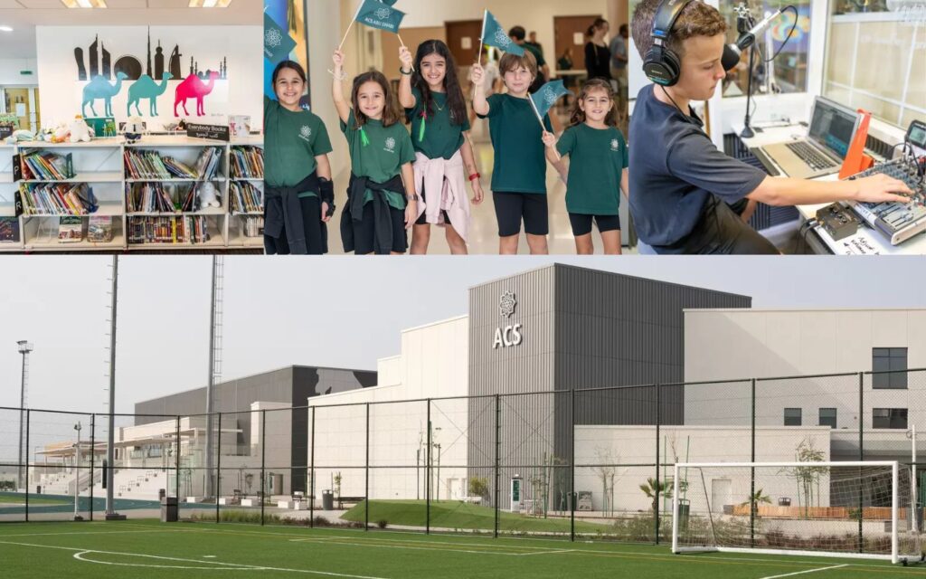 glimpse of state-of-the-art facilities at one of the top American schools in Abu Dhabi