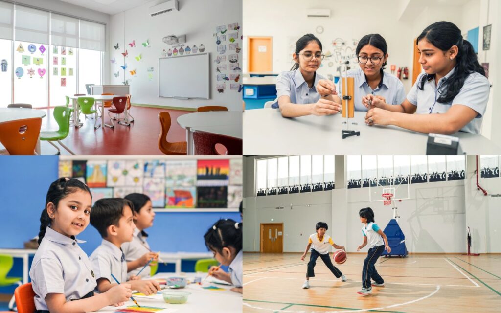 glimpse of advanced facilities at one of the top CBSE Sharjah schools