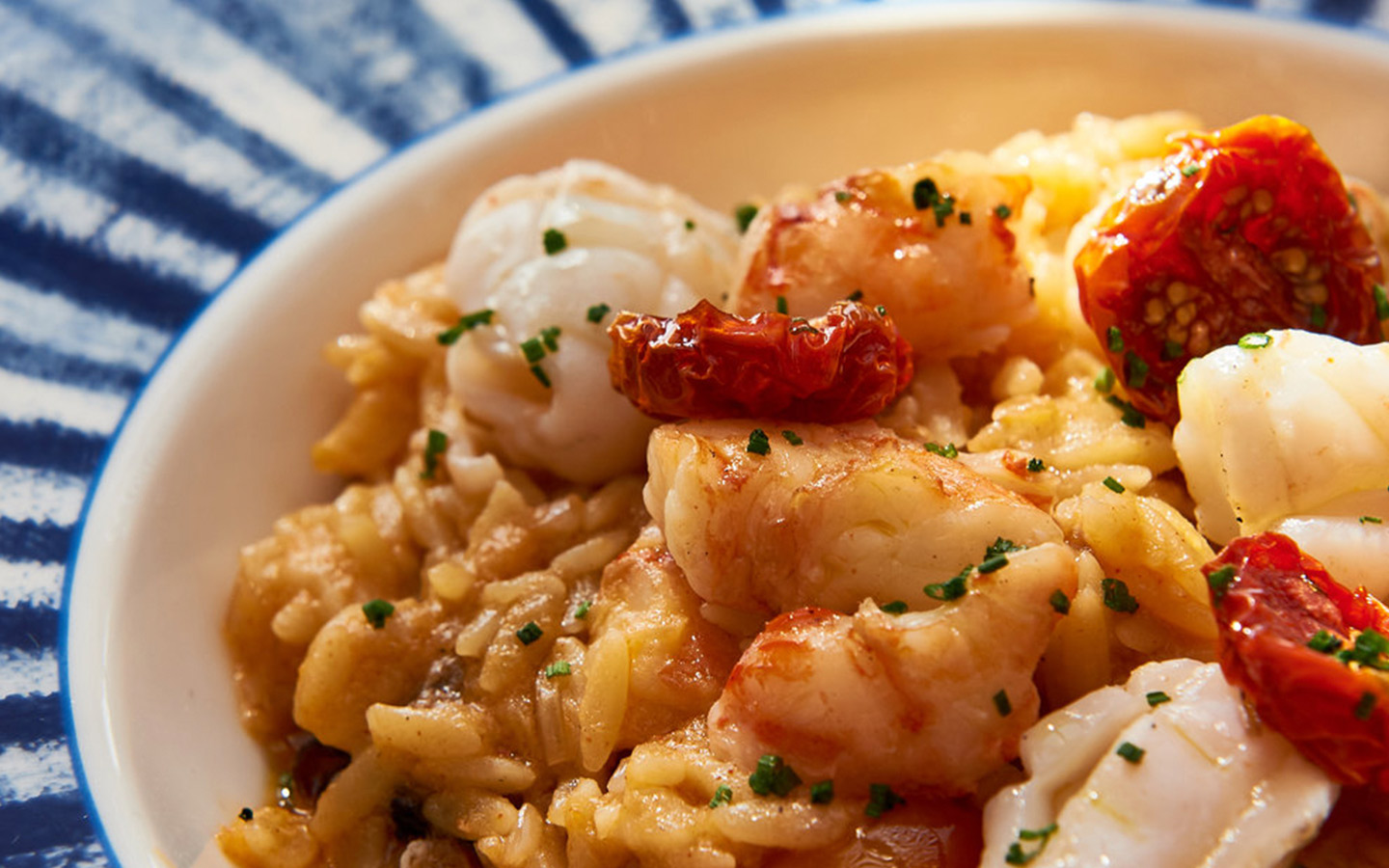 Greek Seafood dish by Ammos