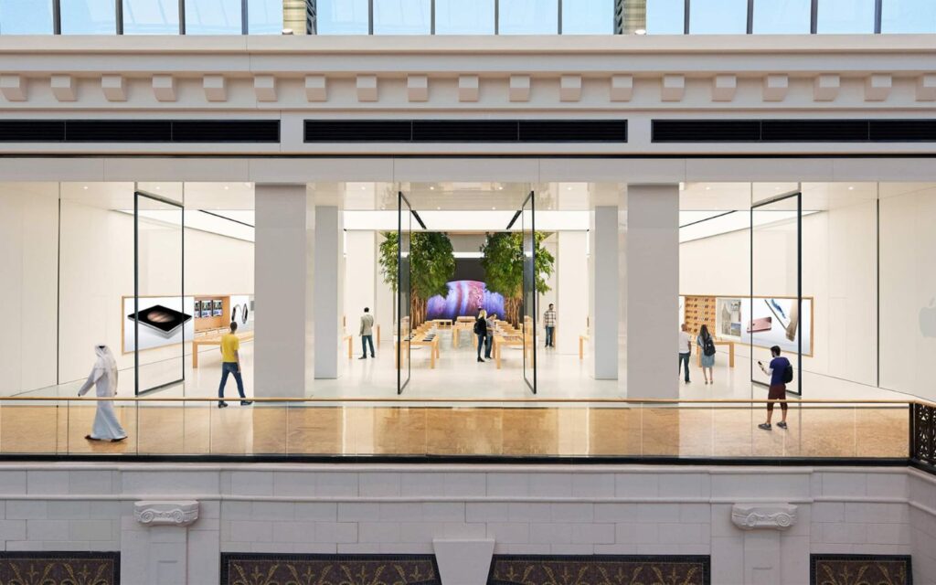 Mall of the Emirates is home to one of the Apple stores in UAE