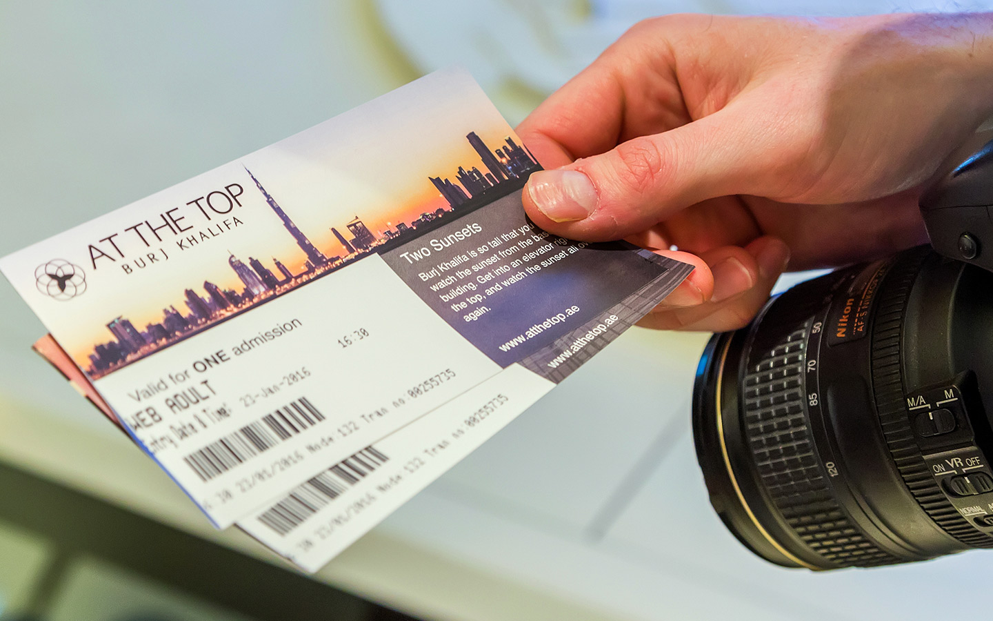 تذاكر منصة مراقبة برج خليفة