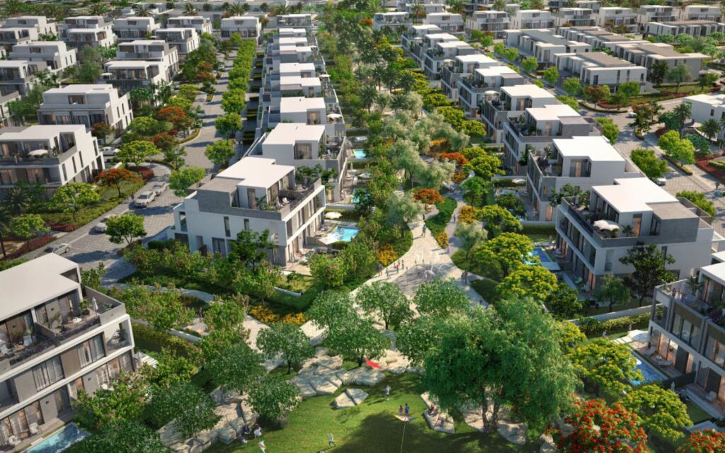 Aura is one of the popular areas for buying a property in tilal al ghaf