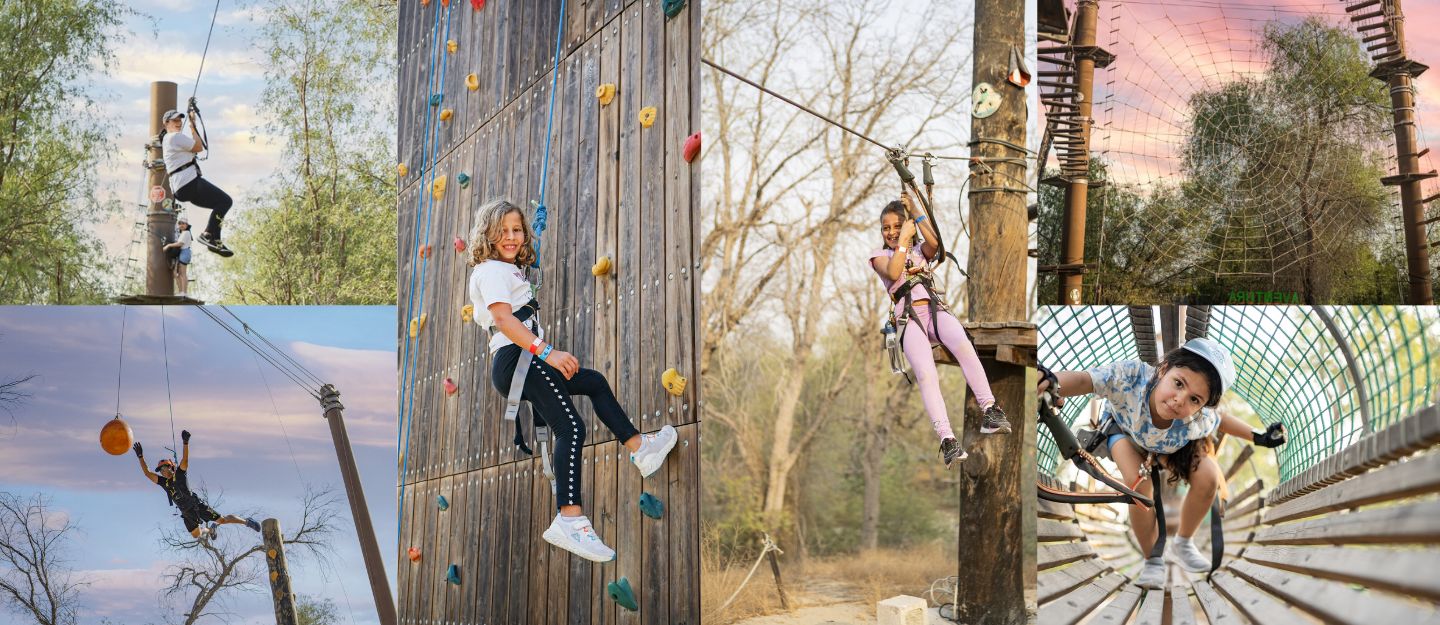 Aventura park Dubai extreme adventure activities