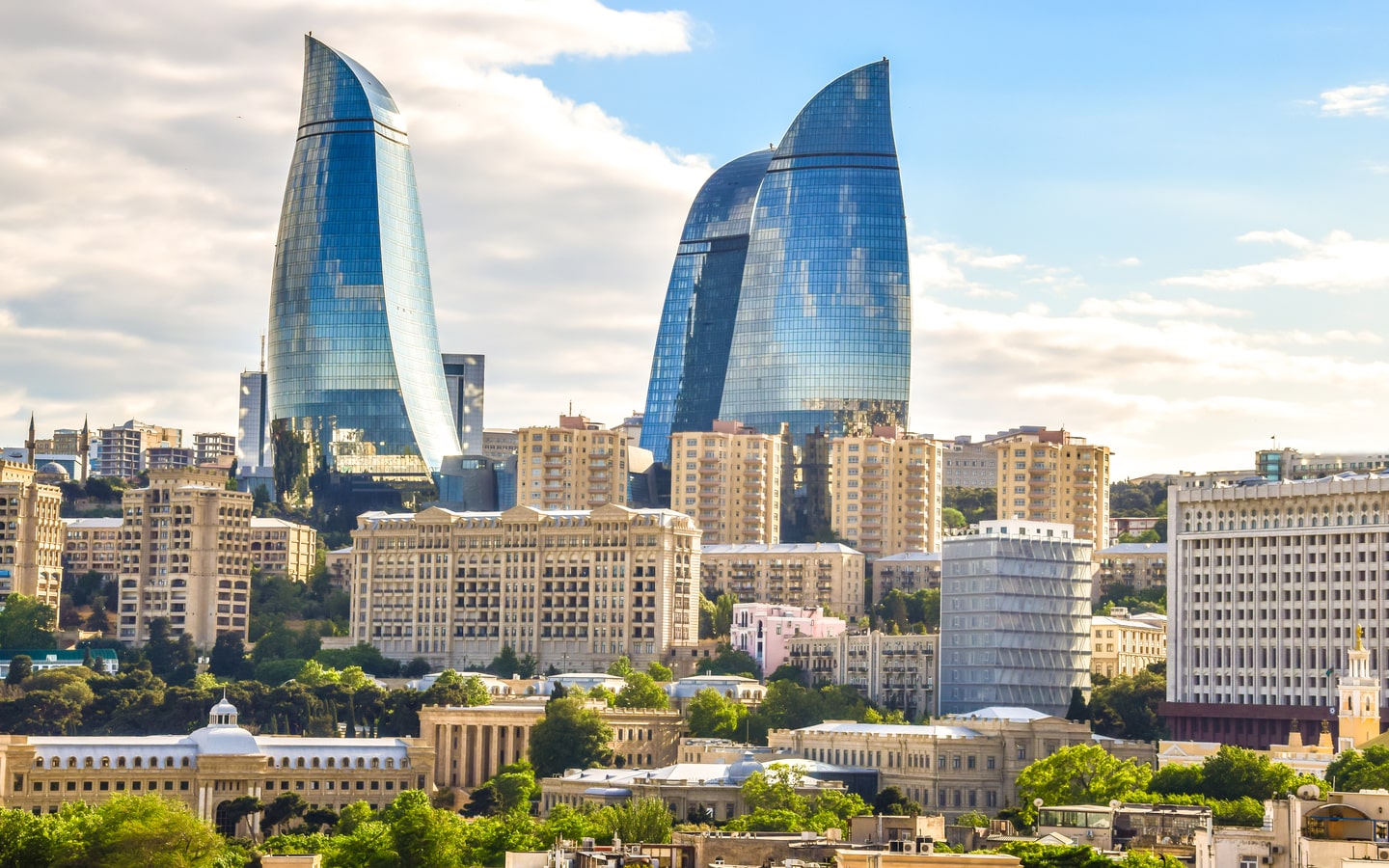 View of Baku City