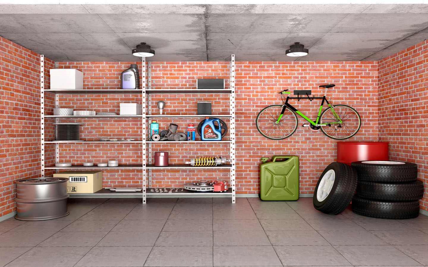 Basement Storeroom design