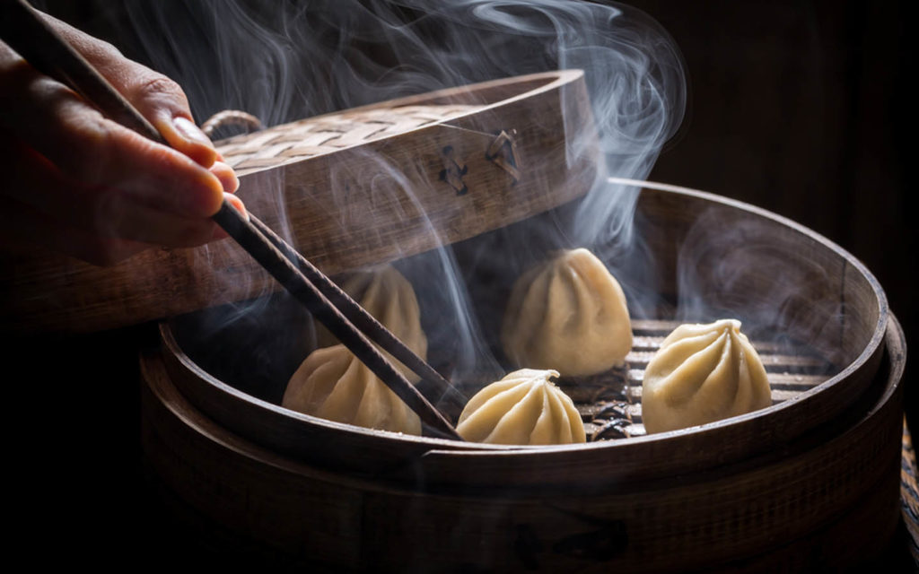 Dumplings steamed
