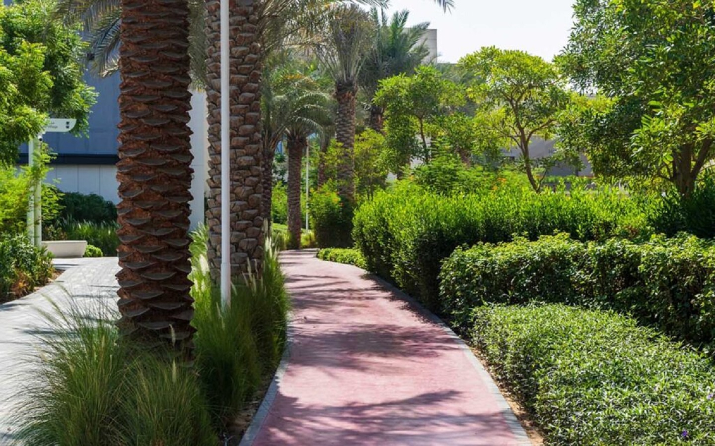 حديقة زعبيل من اماكن للمشي في دبي