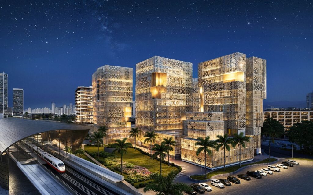 exterior of Richmond buildings, part of Dubai off-plan launches May 2026