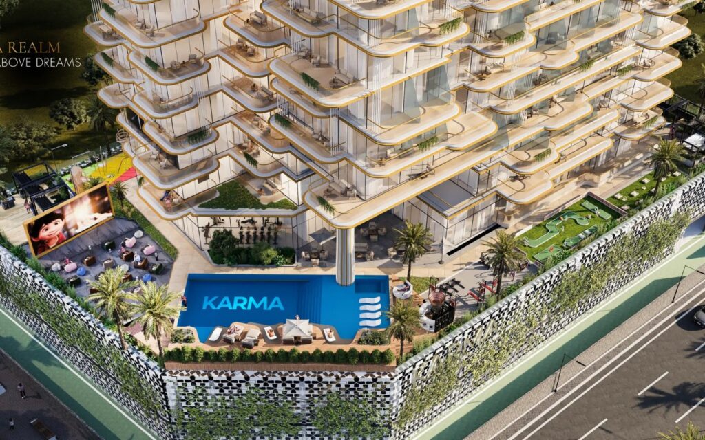 artist illustration of amenities in Antalya by Karma