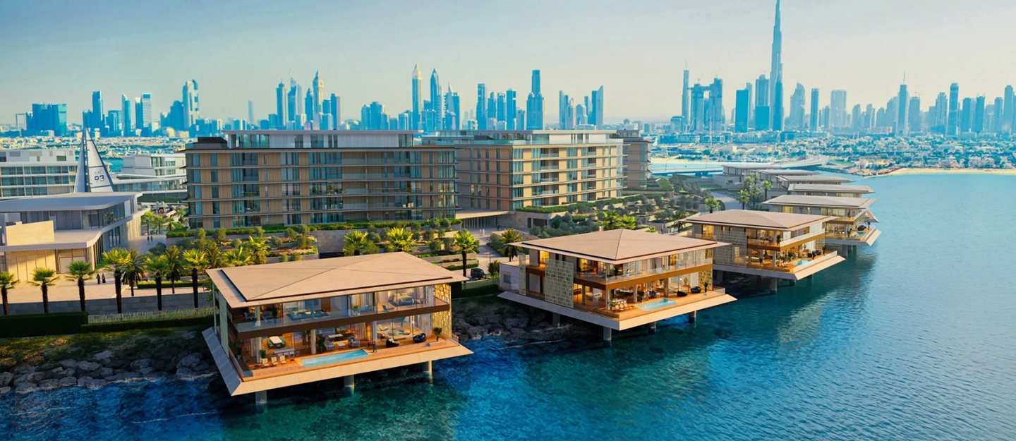 أحد المشاريع السكنية في الجزيرة