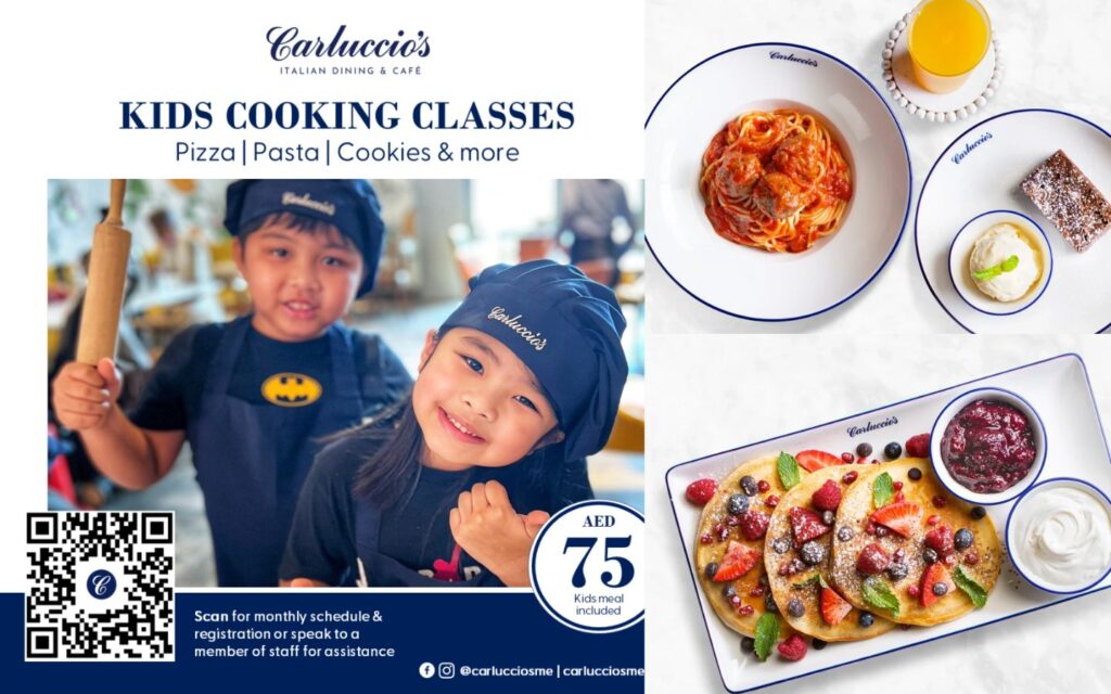 Carluccio’s has become a go-to destination for child-friendly restaurants in Dubai Mall