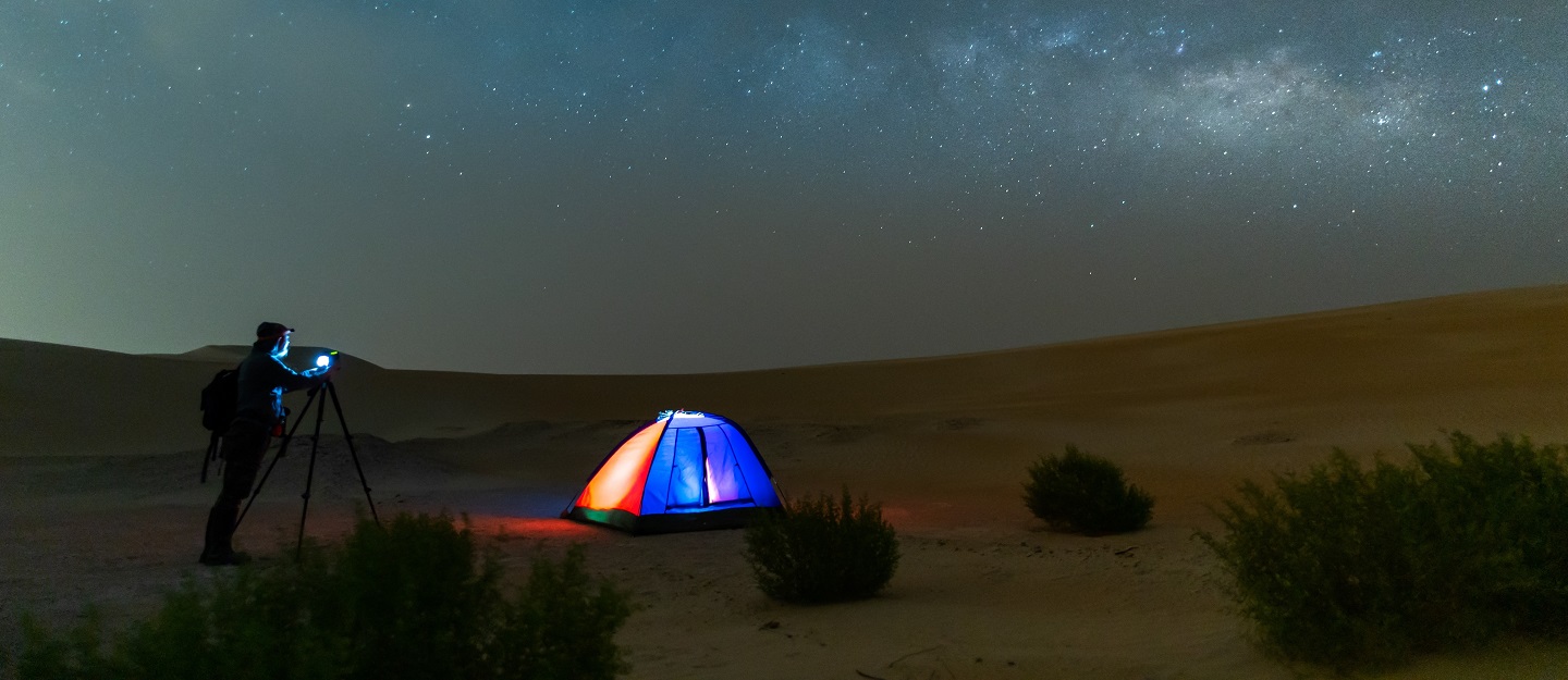 اماكن تخييم في دبي