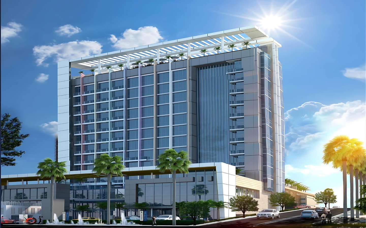 مبنى غرفة تجارة وصناعة ام القيوين