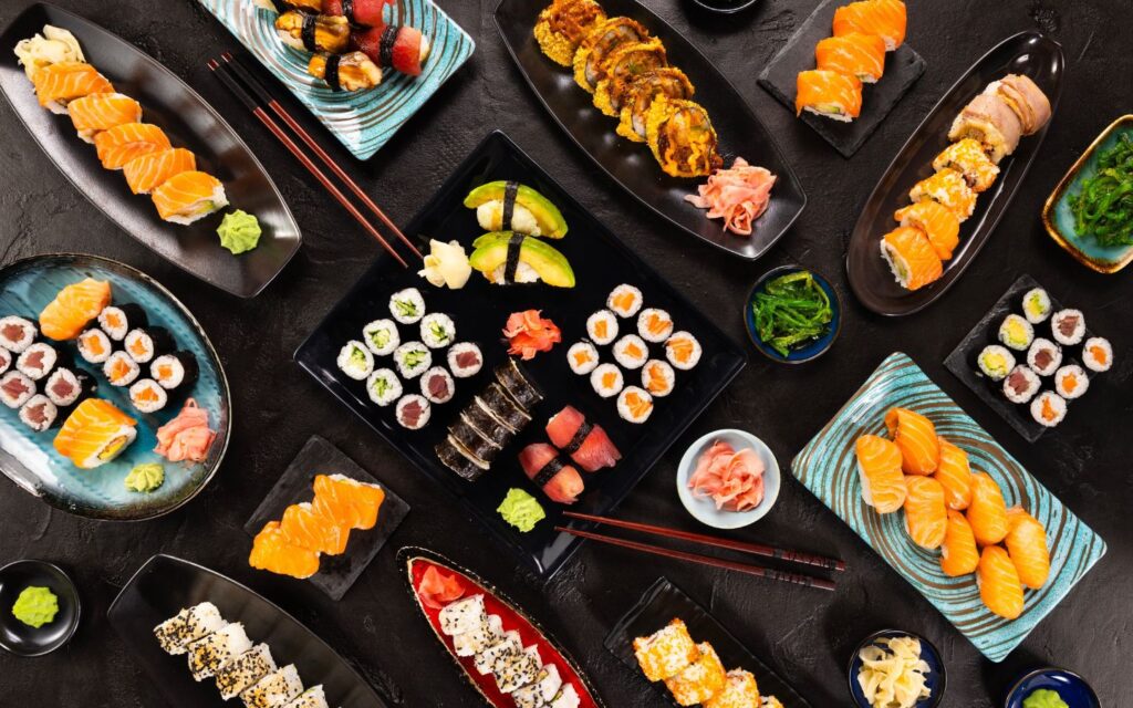 Hand-rolled maki sets served at popular affordable sushi places in the city.