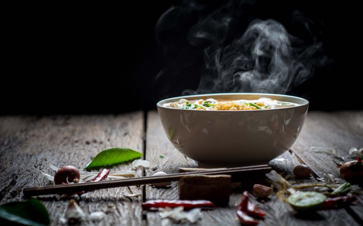 Noodle soup