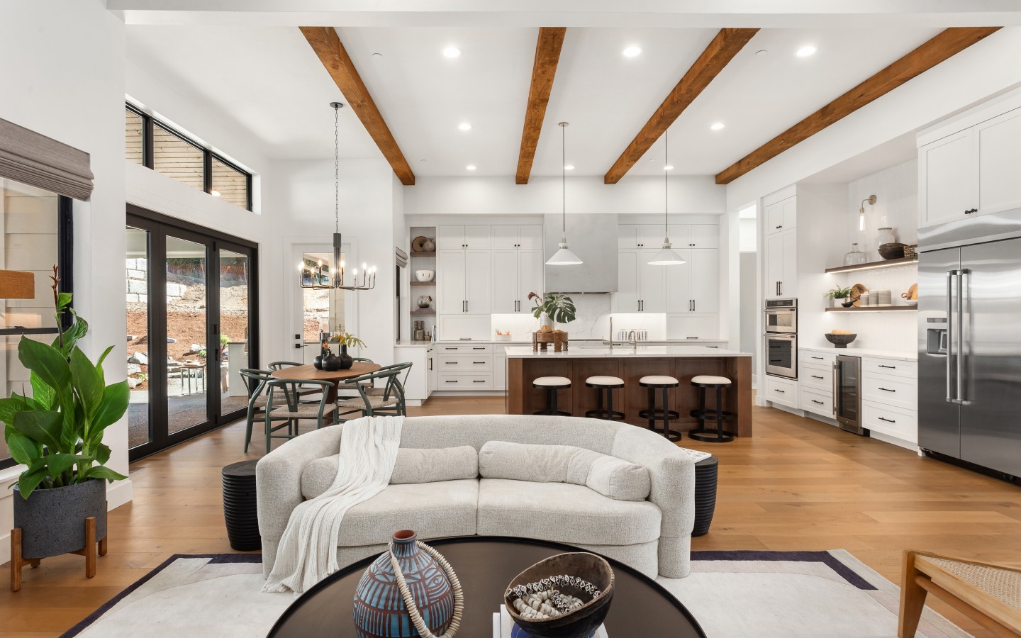 طرق فصل المطبخ المفتوح