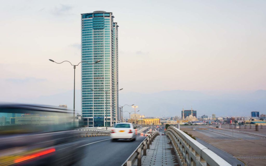 شارع في رأس الخيمة