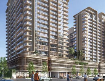 Azizi Jaddaf Beach Oasis exterior illustration