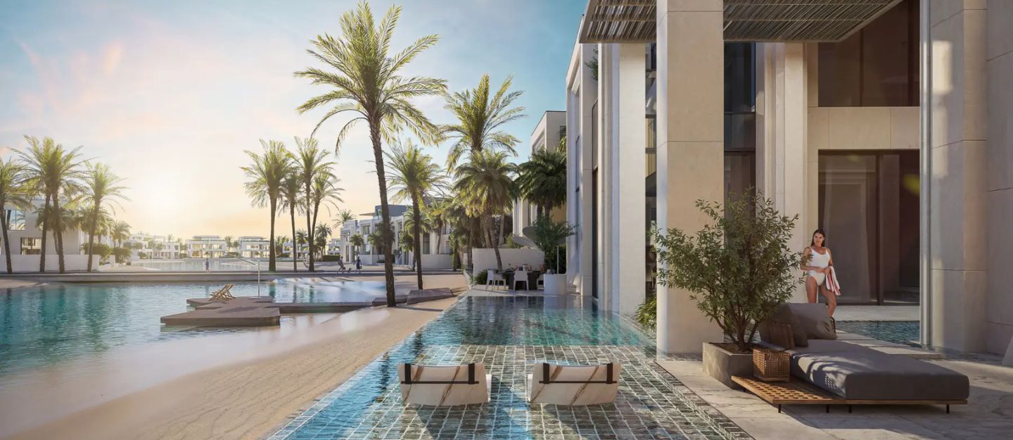 illustration Monaco Mansions Dubai South villa exterior
