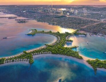 illustration of Naïa Island by Shamal Holdings