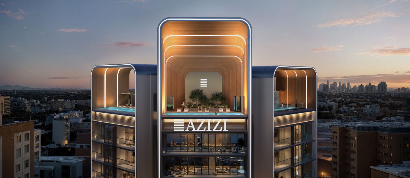 Azizi Creek Views IV by Azizi Developments exterior illustration