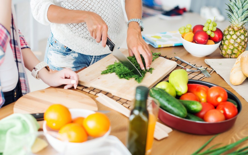 You can make your own salad at Toss'd