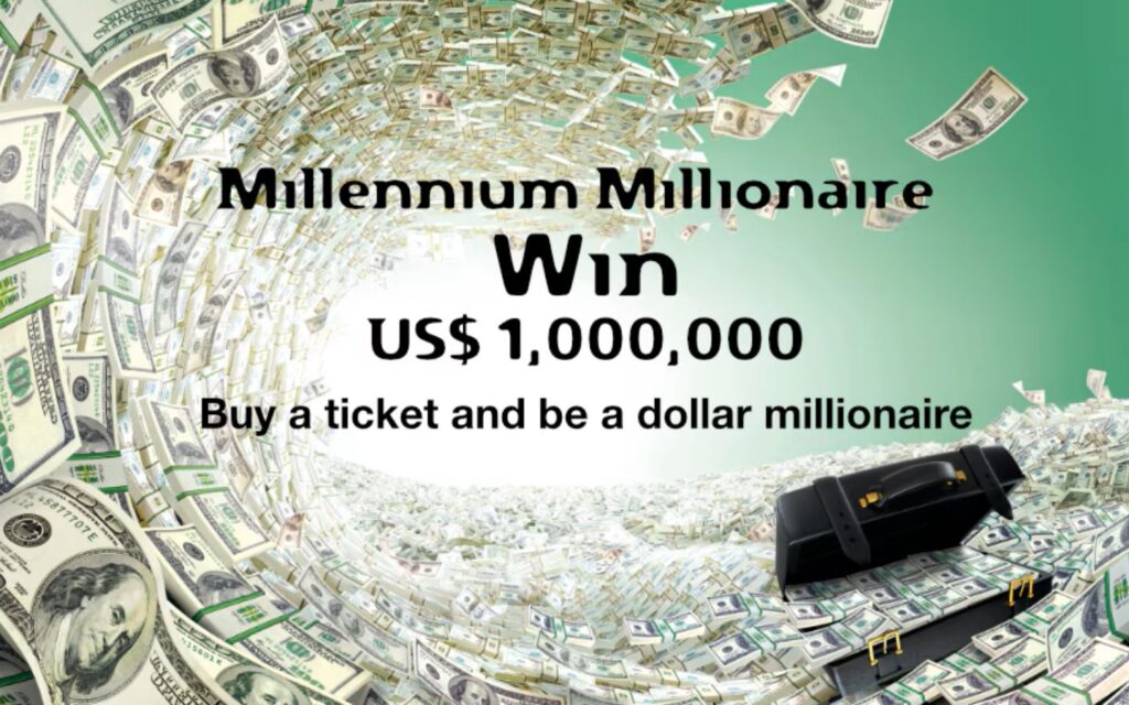 Your chance to win USD 1 million in Millennium Millionaire draw Dubai