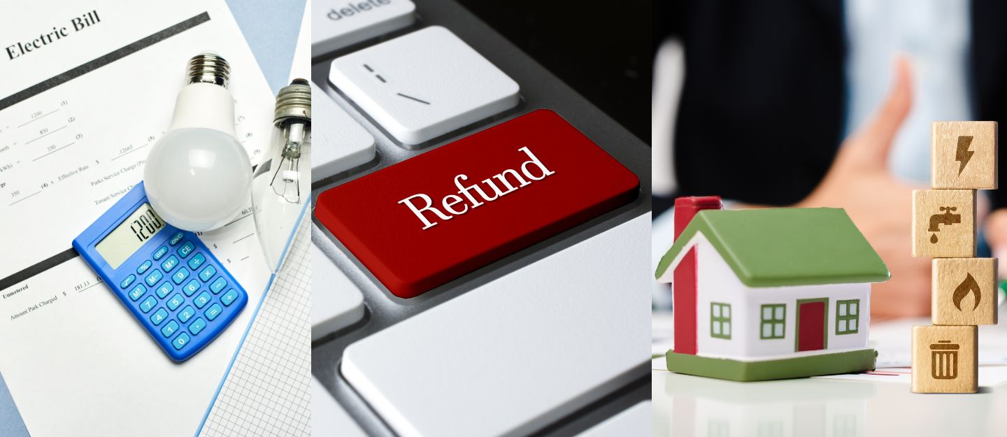 Dubai electricity and water refund