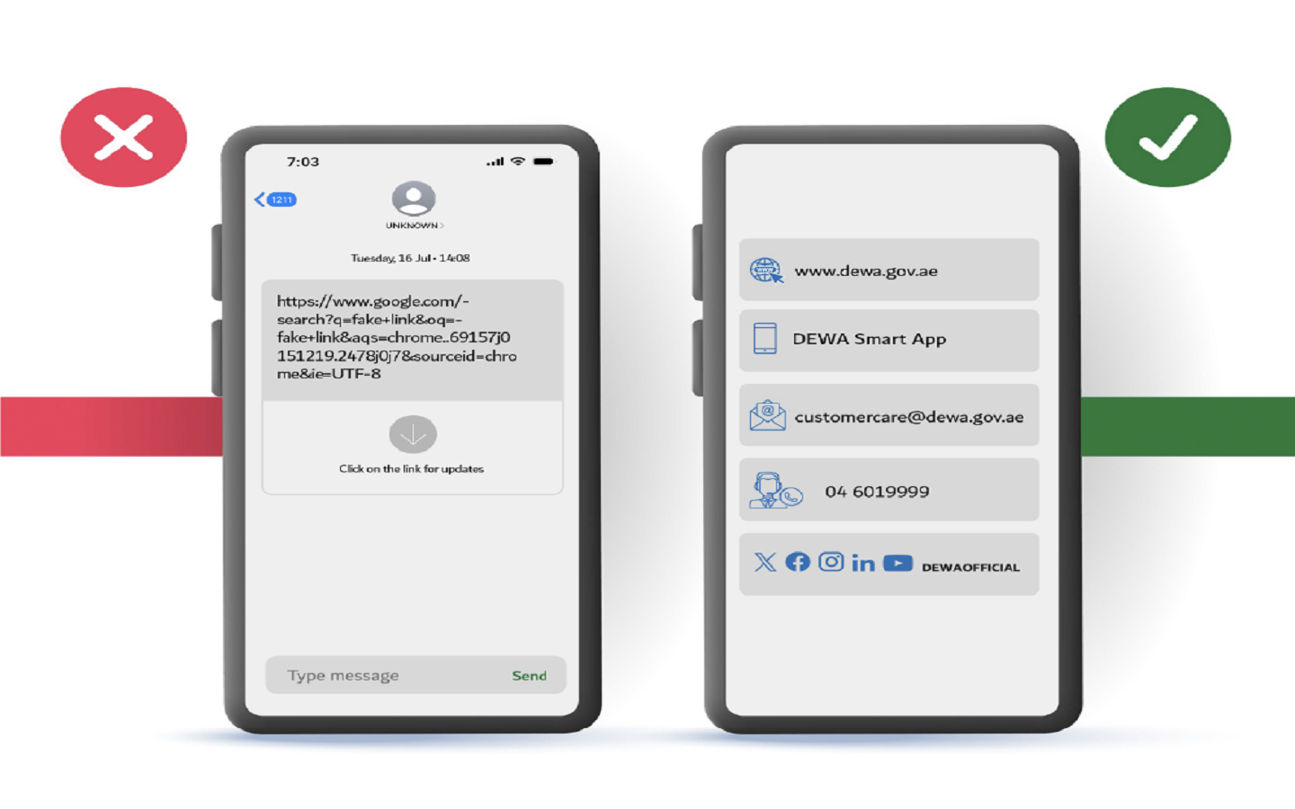 معلومات عن حملة ديوا التوعوية بأمن المعلومات في دبي