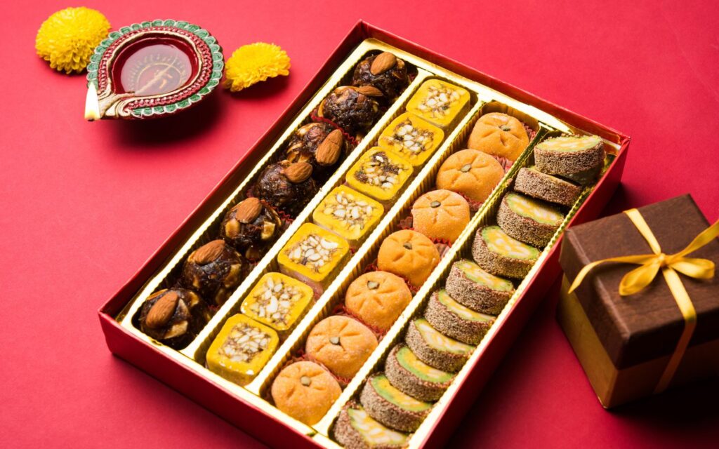 Sweet treats gift box for Diwali in Dubai 