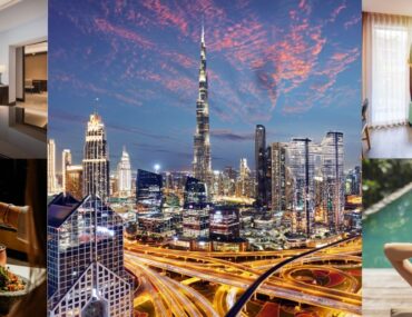 glimpses of facilities at luxury hotels in Downtown Dubai