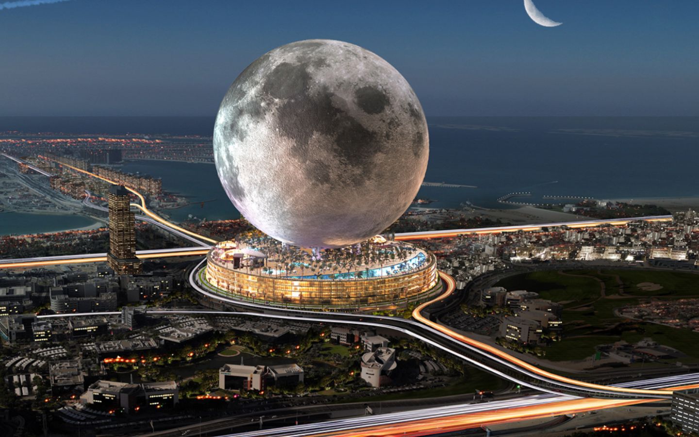 the futre moon resort project