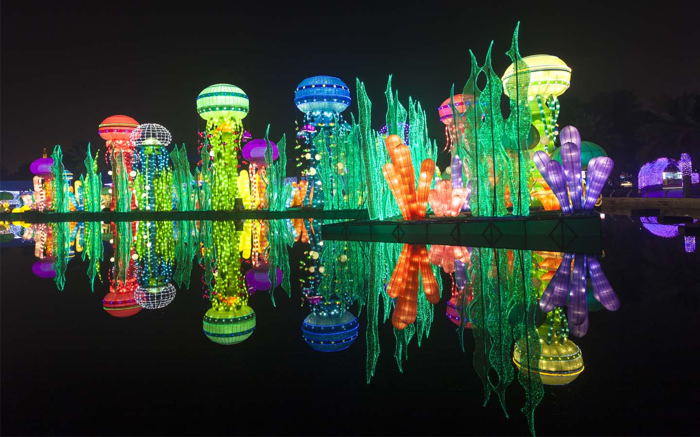 Dubai Garden Glow