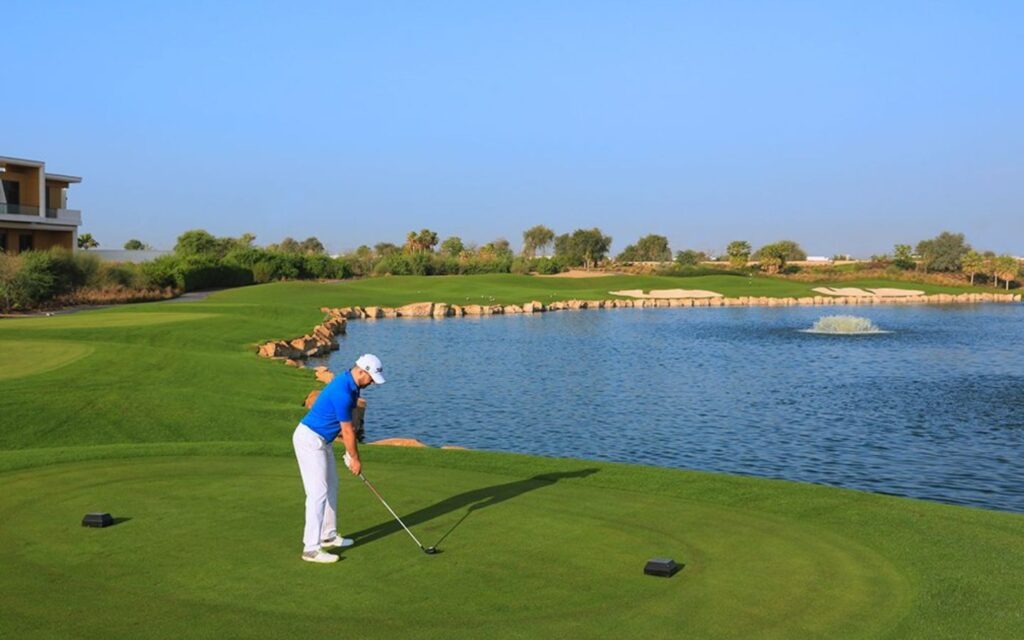 Golf Club in one of the master-planned communities in Dubai