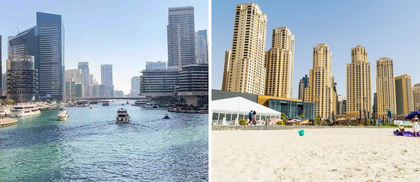 دبي مارينا وجي بي آر