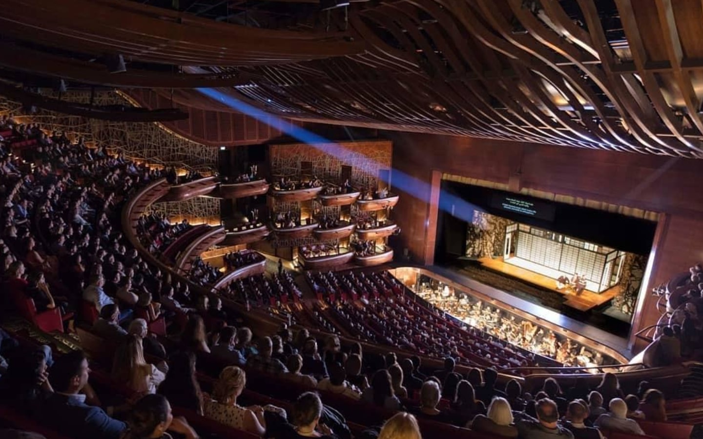 View of the Dubai Opera auditorium, which will be hosting Dubai events in August 2019