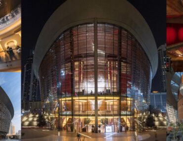 The iconic Dubai Opera in Downtown Dubai.