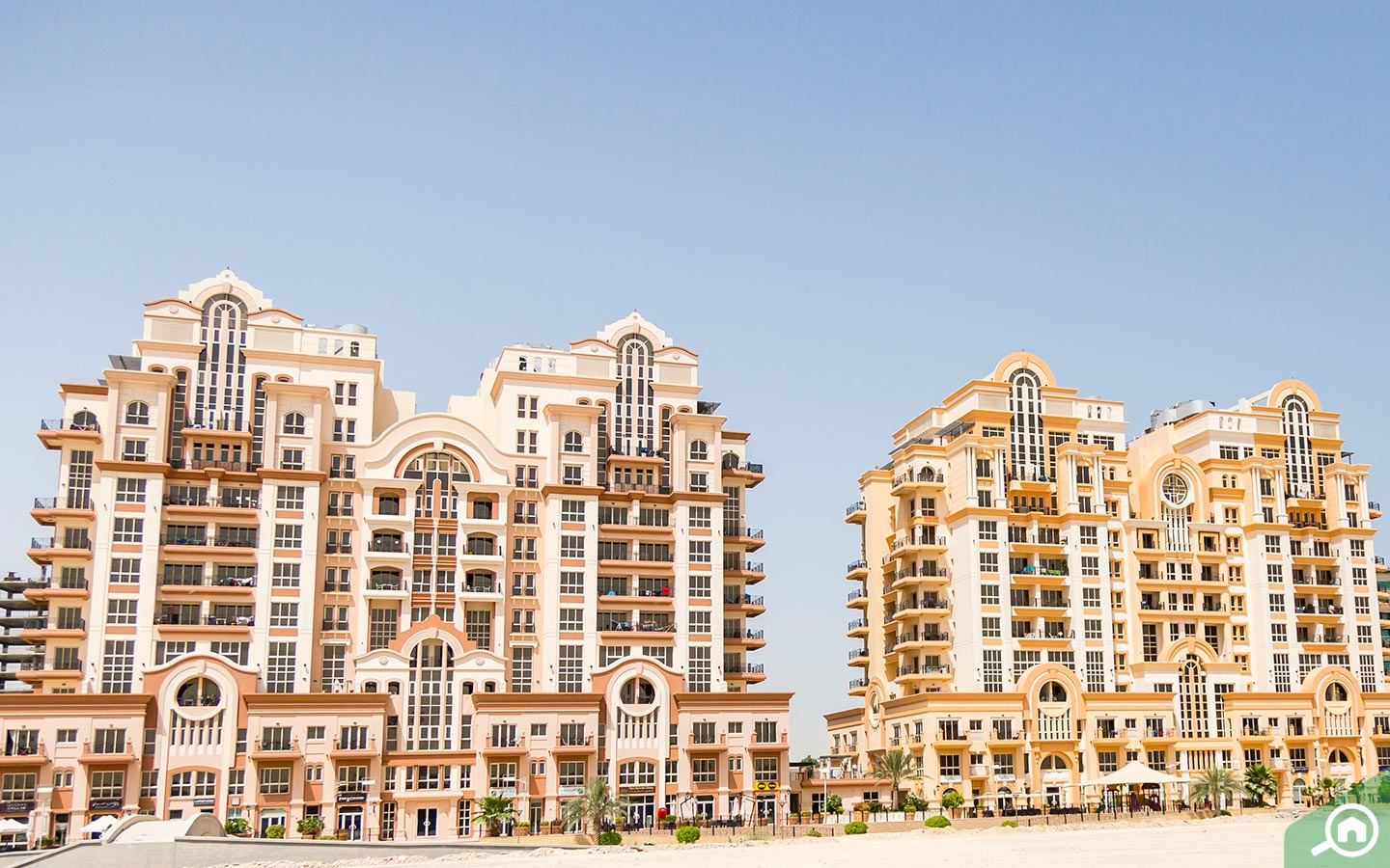 View of Canal Residences in Dubai Sports City