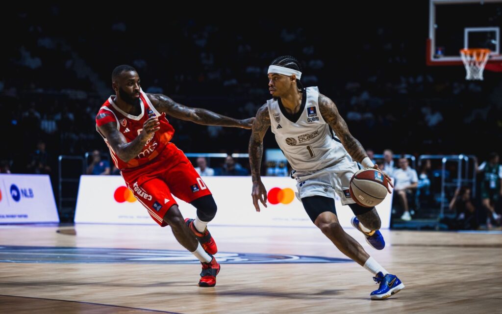 edge-of-your-seat action at basket ball match in Dubai