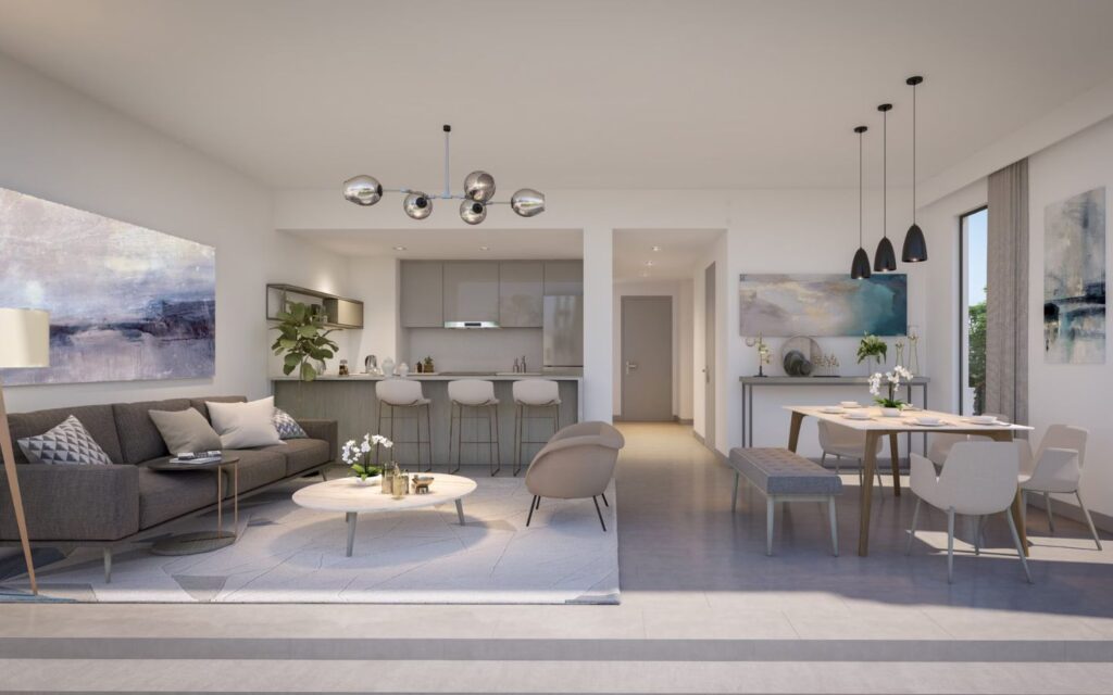 Elan is one of the top areas to rent villas in Tilal Al Ghaf